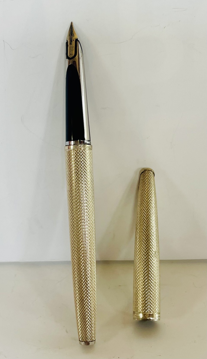 Stylo plume Watermann argent massif -photo-7
